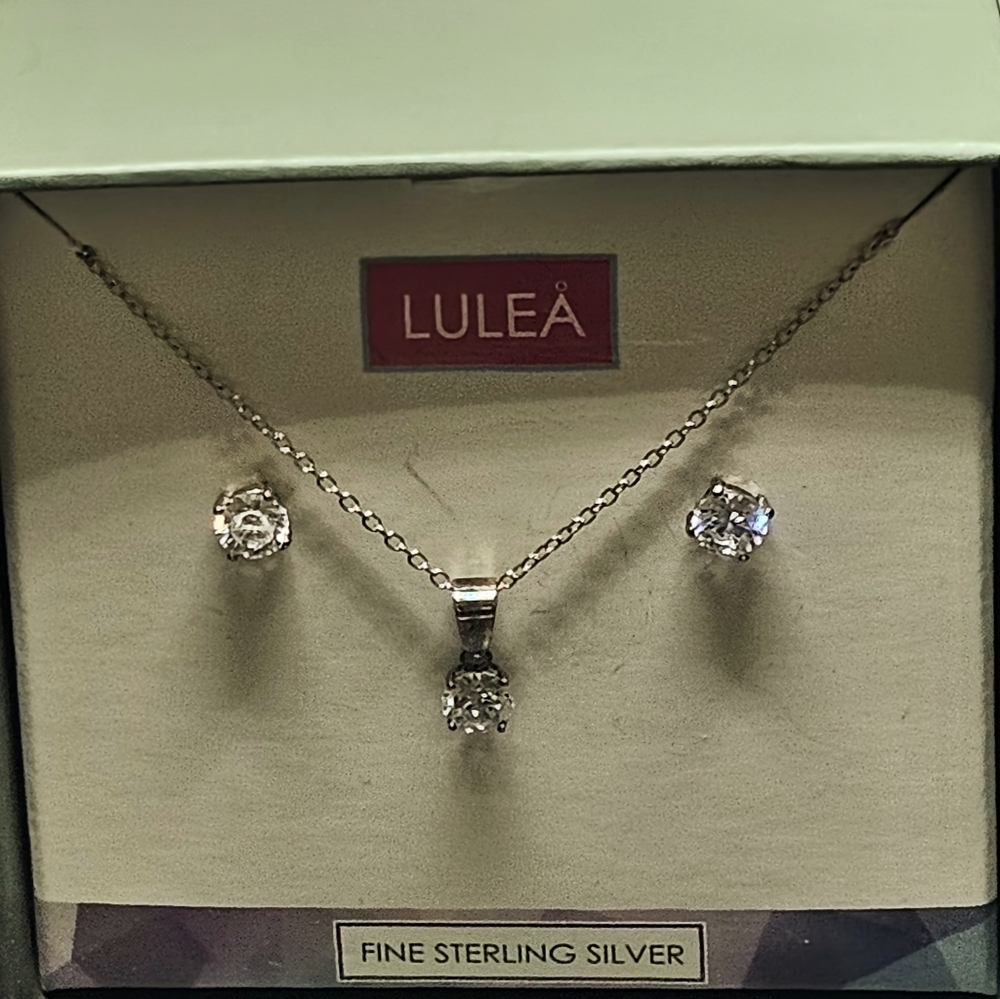 Silver Jewelry Set